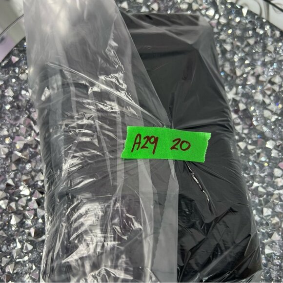 Kasper Knits sweater sparkly embroidered sequins Black Top with Silver Sequins - Picture 8 of 9